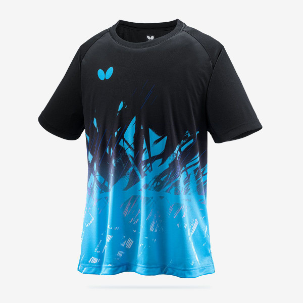 Butterfly Extera T-Shirt - Front - Black-Sky